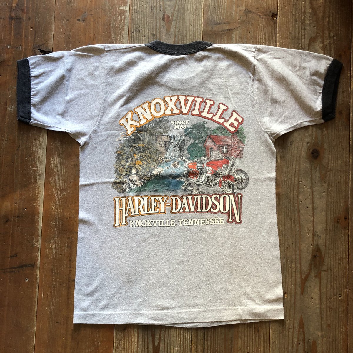 80's HARLEY DAVIDSON リンガーtシャツ | CUSTOM FEVER 80's HARLEY DAVIDSON リンガーtシャツ | CUSTOM FEVER