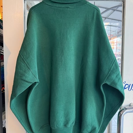 90's USA製RUSSELL 無地タートルネックスウェット
