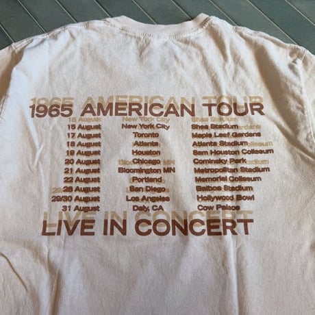 The Beatles ツアーTシャツ