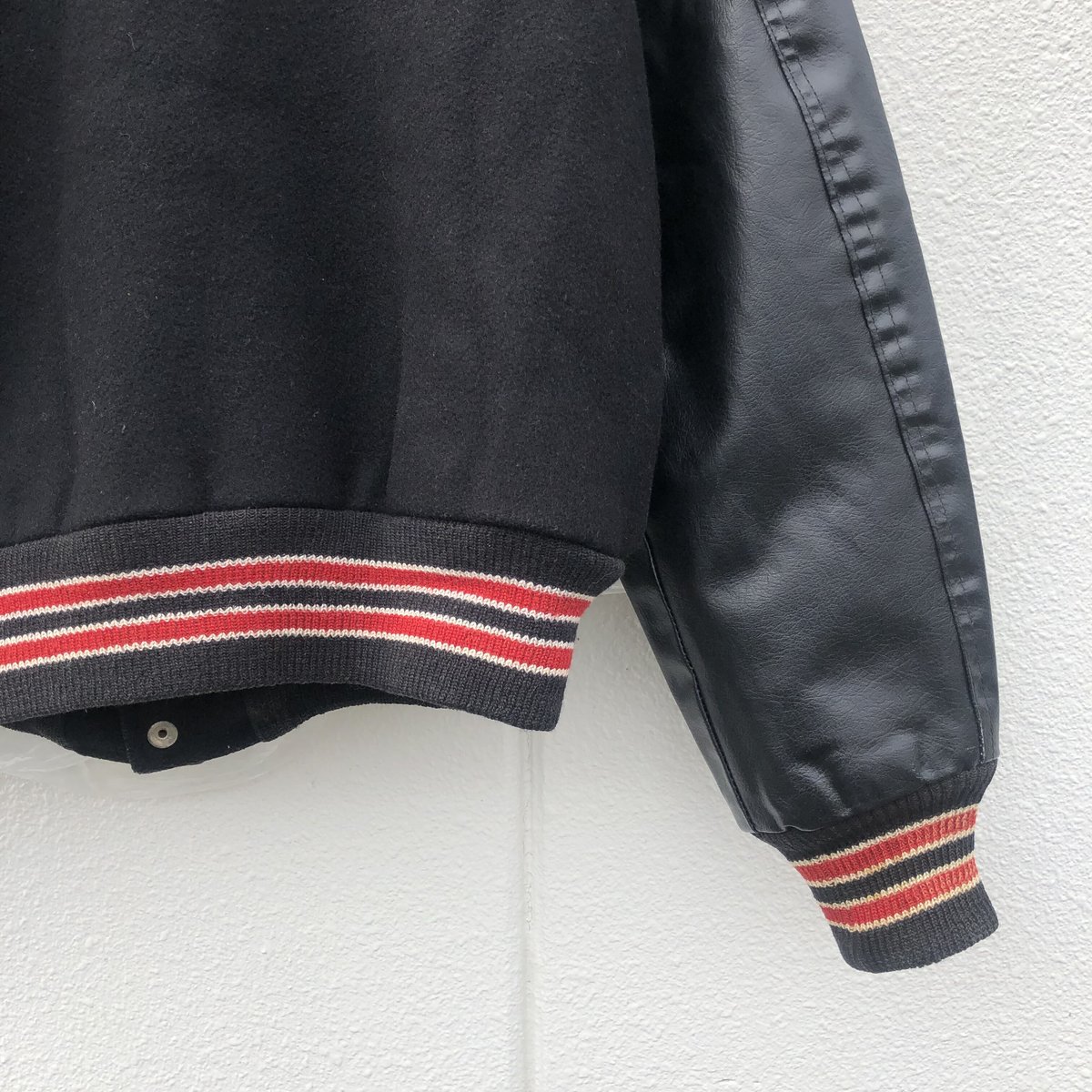 希少!! 70s champion 黒タグ ランタグ スタジャン タロンジップ 希少!! 70s champion 黒タグ ランタグ スタジャン タロンジップ