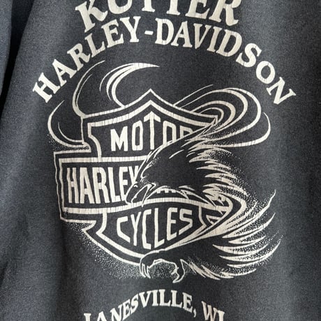 90's USA製HARLEY DAVIDSON フーディXL
