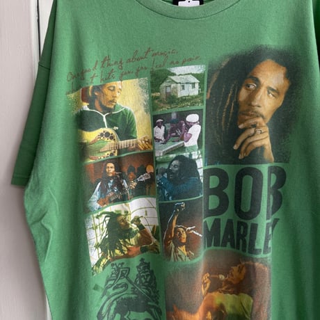 Bob Marley プリントT