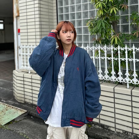 BUGLE BOY ワッペンブルゾン