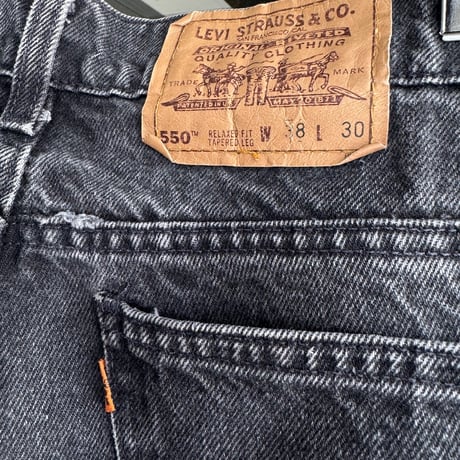 94年製 Levi's550 W38 L30 ブラック