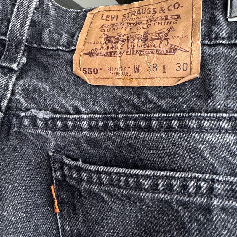 94年製 Levi's550 W38 L30 ブラック | CUSTOM FEVER