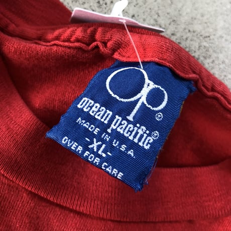 〜90's OPオールドサーフTシャツ XL