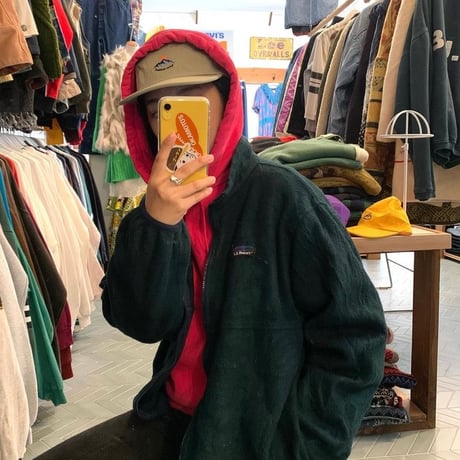 80-90's L.L.Beanフリースフルジップジャケット