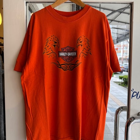 HARLEY DAVIDSON プリントT L