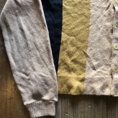 Vintageアクリルカーディガン