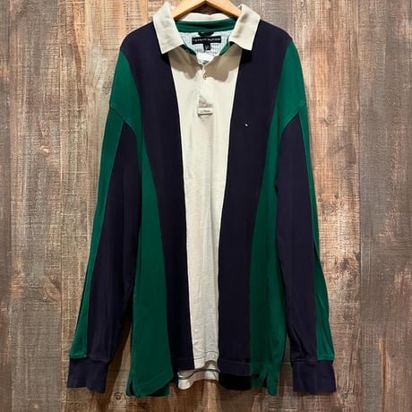 TOMMY HILFIGER　ロングスリーブポロシャツ