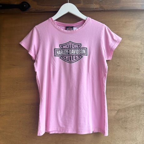 USA製 Harley-Davidson ピンクTシャツ