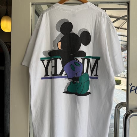 90's MICKEY プリントTシャツ XL