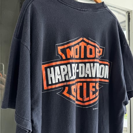 90's USA製 HARLEY DAVIDSON プリントTシャツ XL