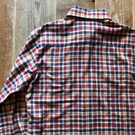 70年代リーバイス BIG E 長袖シャツ　L ①