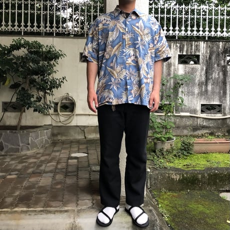 ピエールカルダン総柄シャツ  L