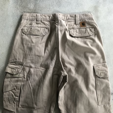 カーハート ダック地カーゴパンツW34 L30