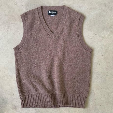 ８０年代USA製Jantzenニットベスト