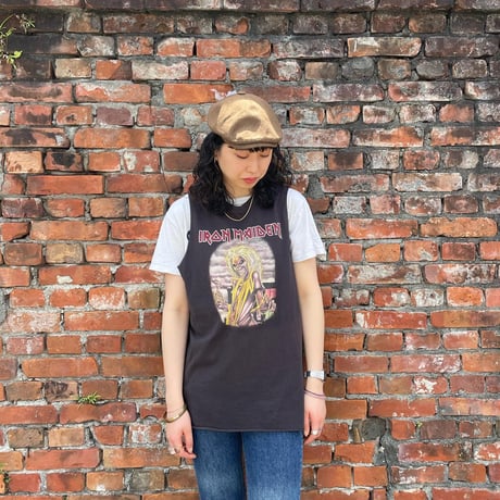 IRON MAIDENカットオフタンクトップ