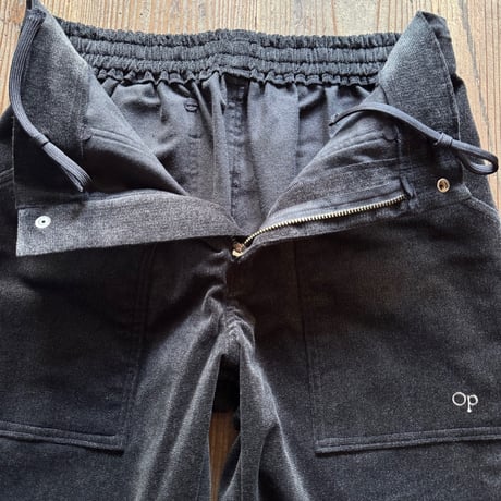 Ocean Pacific✖️Custom Feverブラックベロアパンツ