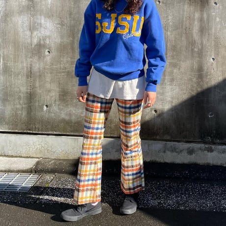 USA製RUSSELL SJSUカレッジスウェット