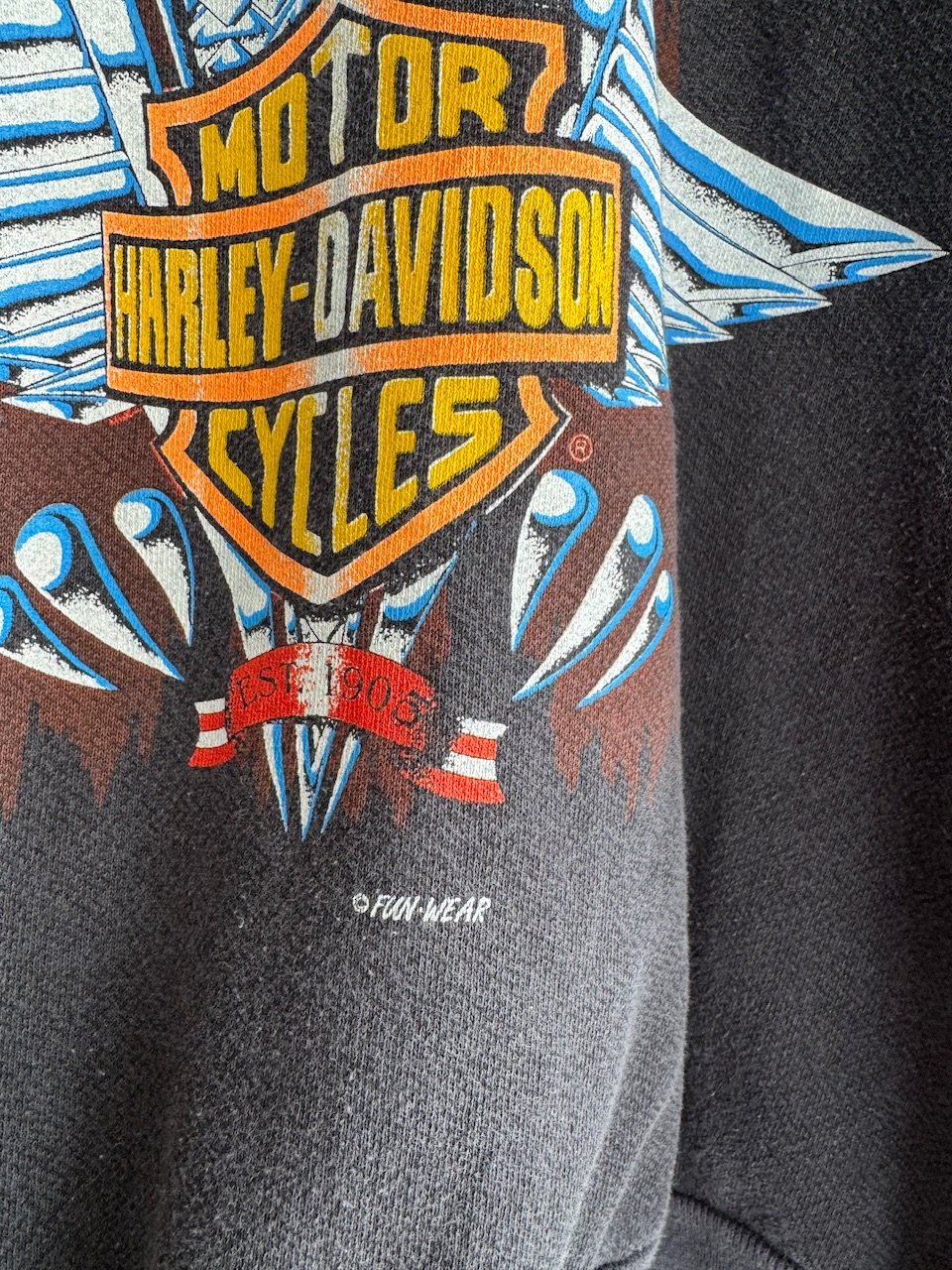90's HARLEY DAVIDSON スウェット | CUSTOM FEVER