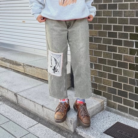 USA製 Levi's550 カットオフリメイクデニム（38×30）