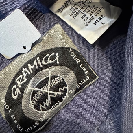 GRAMICCI 半袖シルクシャツ L