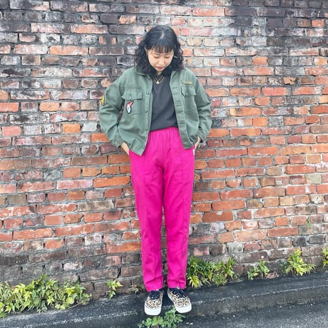 リメイク風ミリタリーシャツ