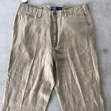 Polo by Ralph Lauren  リネンスラックス W34×L30