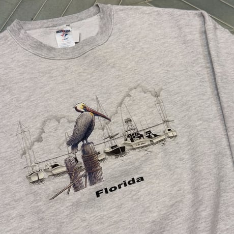 Florida プリントスウェット