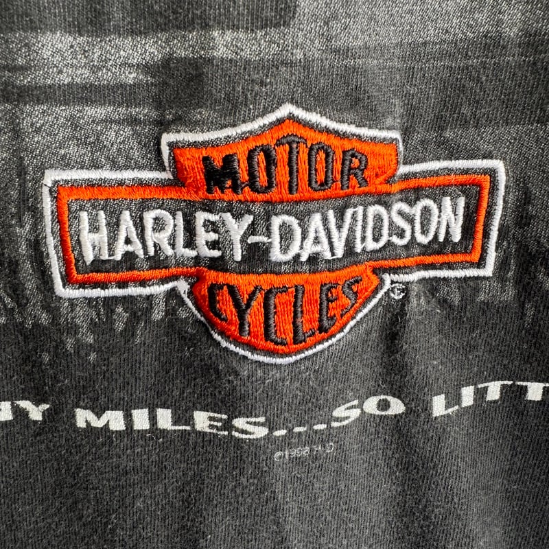 90's USA製 HARLEY DAVIDSON プリントTシャツ L | CUSTOM F