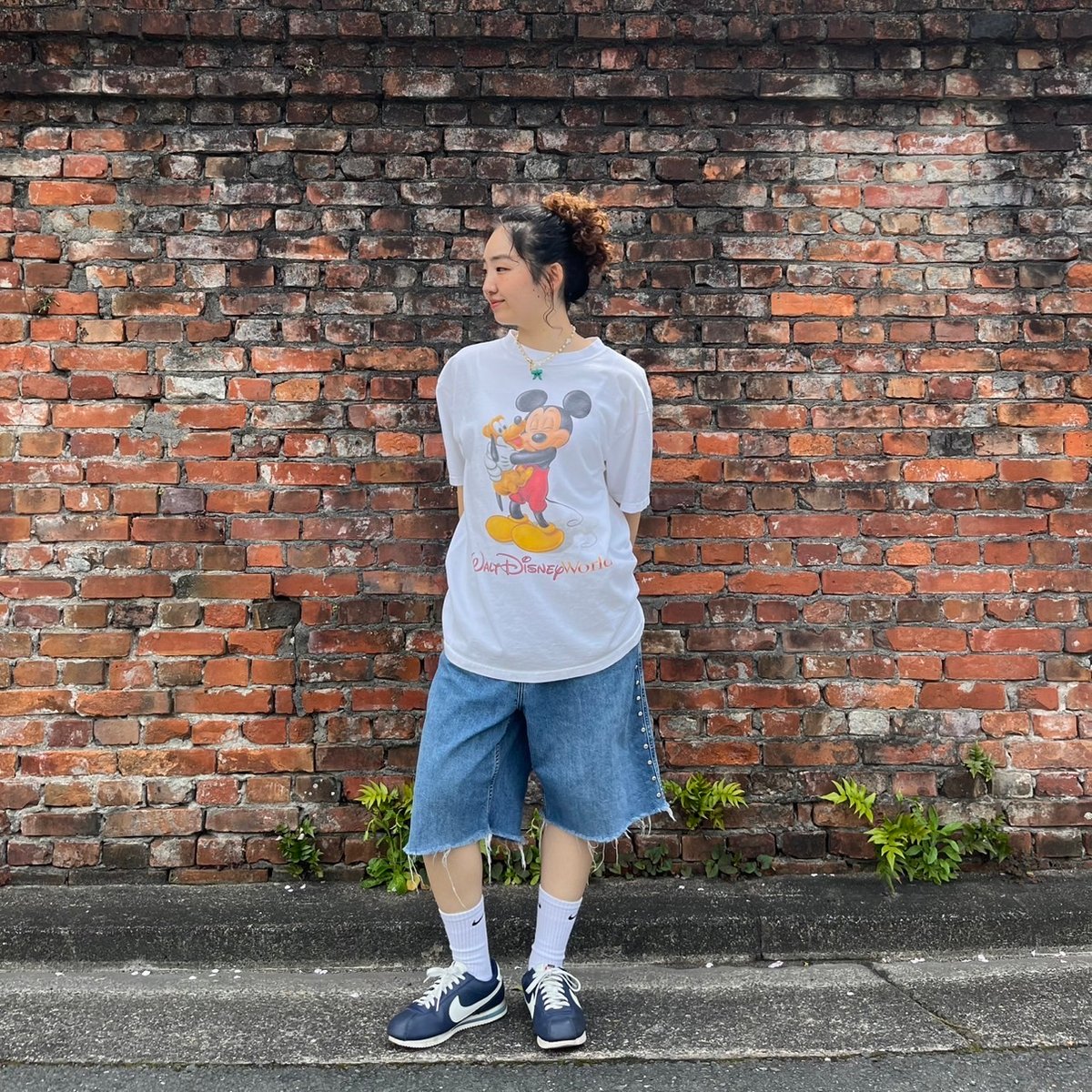90s Disney ミッキープルート プリントTシャツ | CUSTOM FEVER