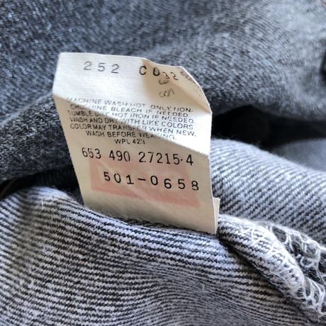 USA製 Levi's501 W31×L32 先染めブラック