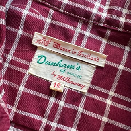 60's Hathaway オープンカラーシャツ