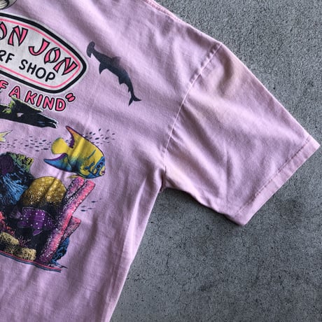 90'sUSA製RONJONプリントT XL