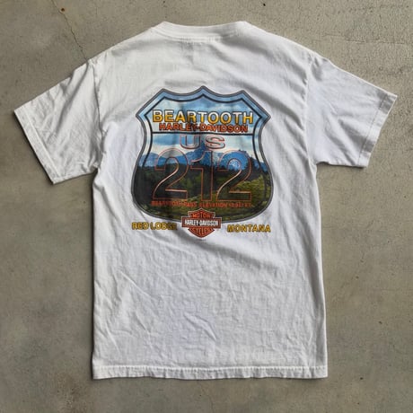 USA製 Harley-Davidson バックプリントTシャツ