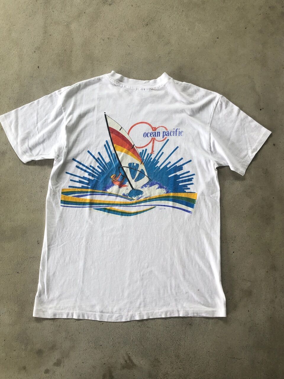 80's OPオールドサーフTシャツ | CUSTOM FEVER