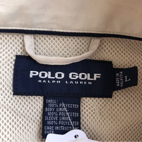 POLO GOLF ハーフジップ  L