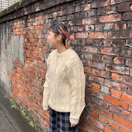 HAND KNITフィッシャーマンニット