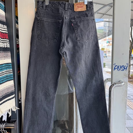 90's USA製 Levi's505  W32×L30 ブラック