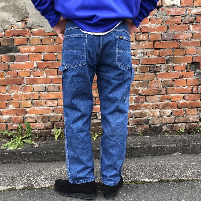 KEY ペンキ グランジ デニムペインターパンツ 　ボロ フェード KEY ペンキ グランジ デニムペインターパンツ ボロ フェード