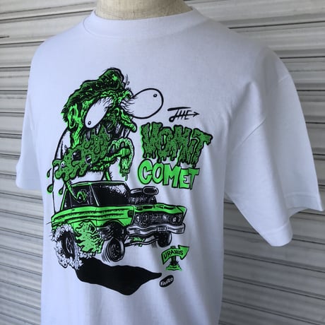 FARTCO プリントTシャツ THE VOMIT COMET