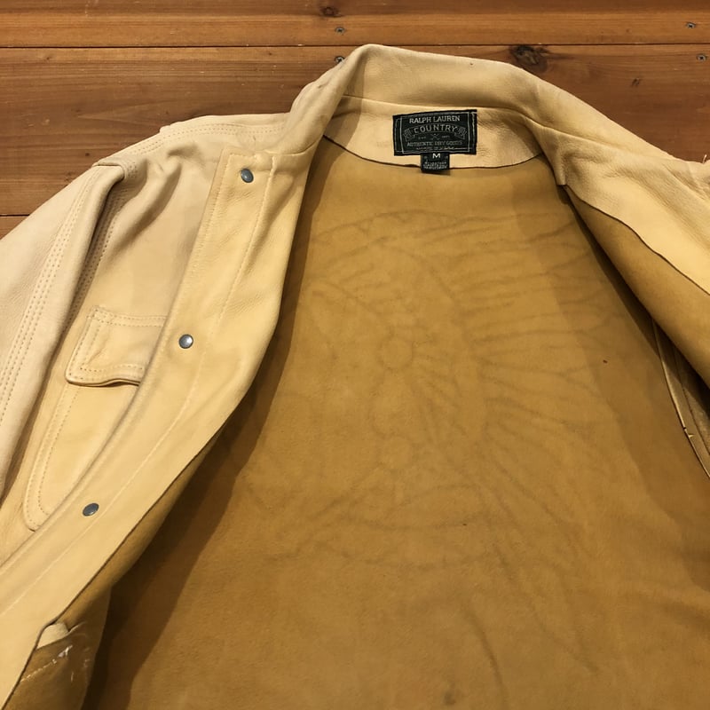 RALPH LAUREN COUNTRY ディアスキンレザージャケット | CUSTOM FEVER RALPH LAUREN COUNTRY ディアスキンレザージャケット | CUSTOM FEVER