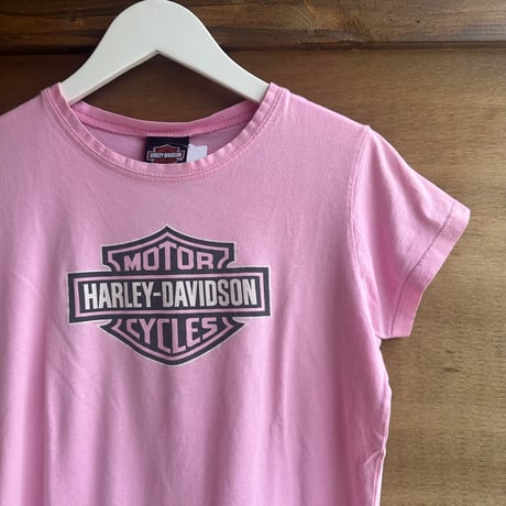 USA製 Harley-Davidson ピンクTシャツ
