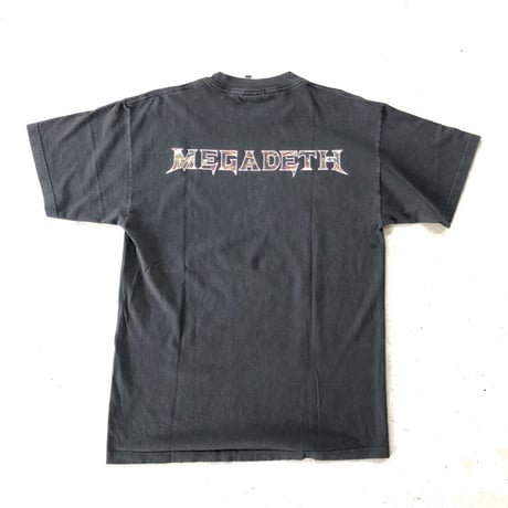 90's MEGADETH×CHAS! COMICS Tシャツ