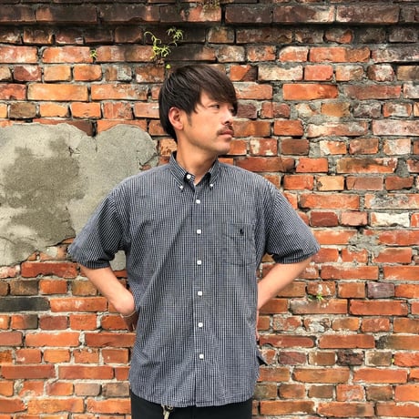Ralph Lauren  半袖チェックシャツ〝GREGGOR〟L