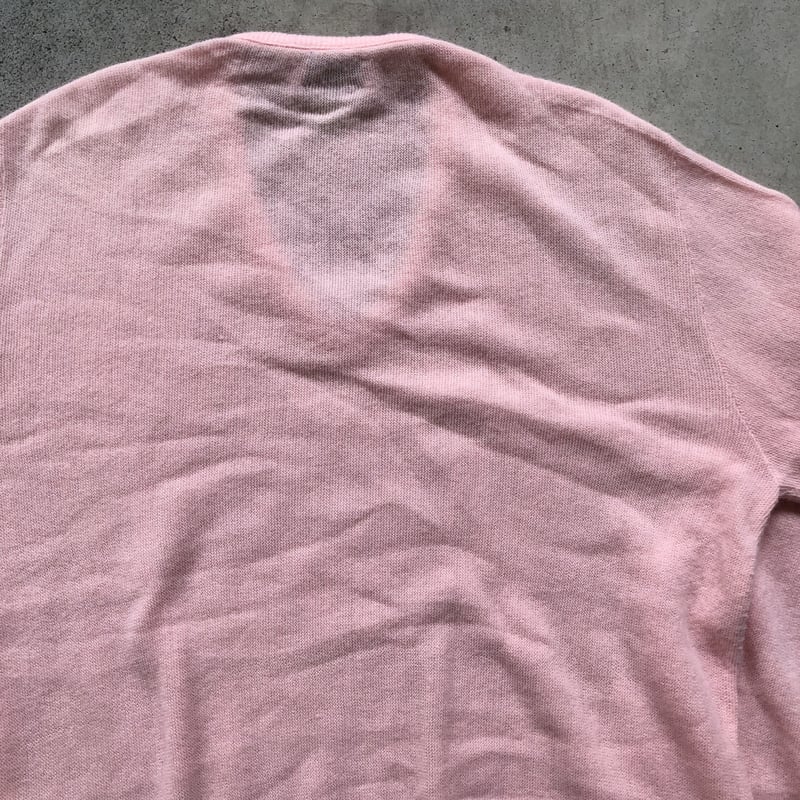 LACOSTE アクリルニット ピンク | CUSTOM FEVER