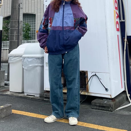 HI-TECデザインナイロンジャケット