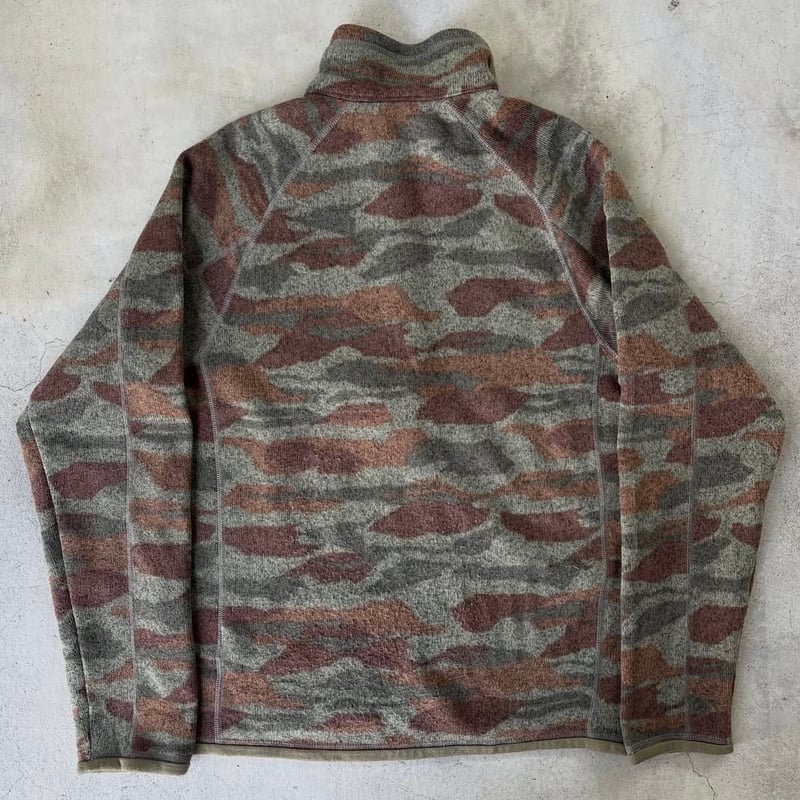 patagonia カモ柄 ハーフジップフリース | CUSTOM FEVER