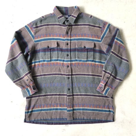 POLO by RALPH LAUREN ネイティブ調シャツ